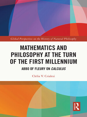cover image of Mathematics and Philosophy at the Turn of the First Millennium